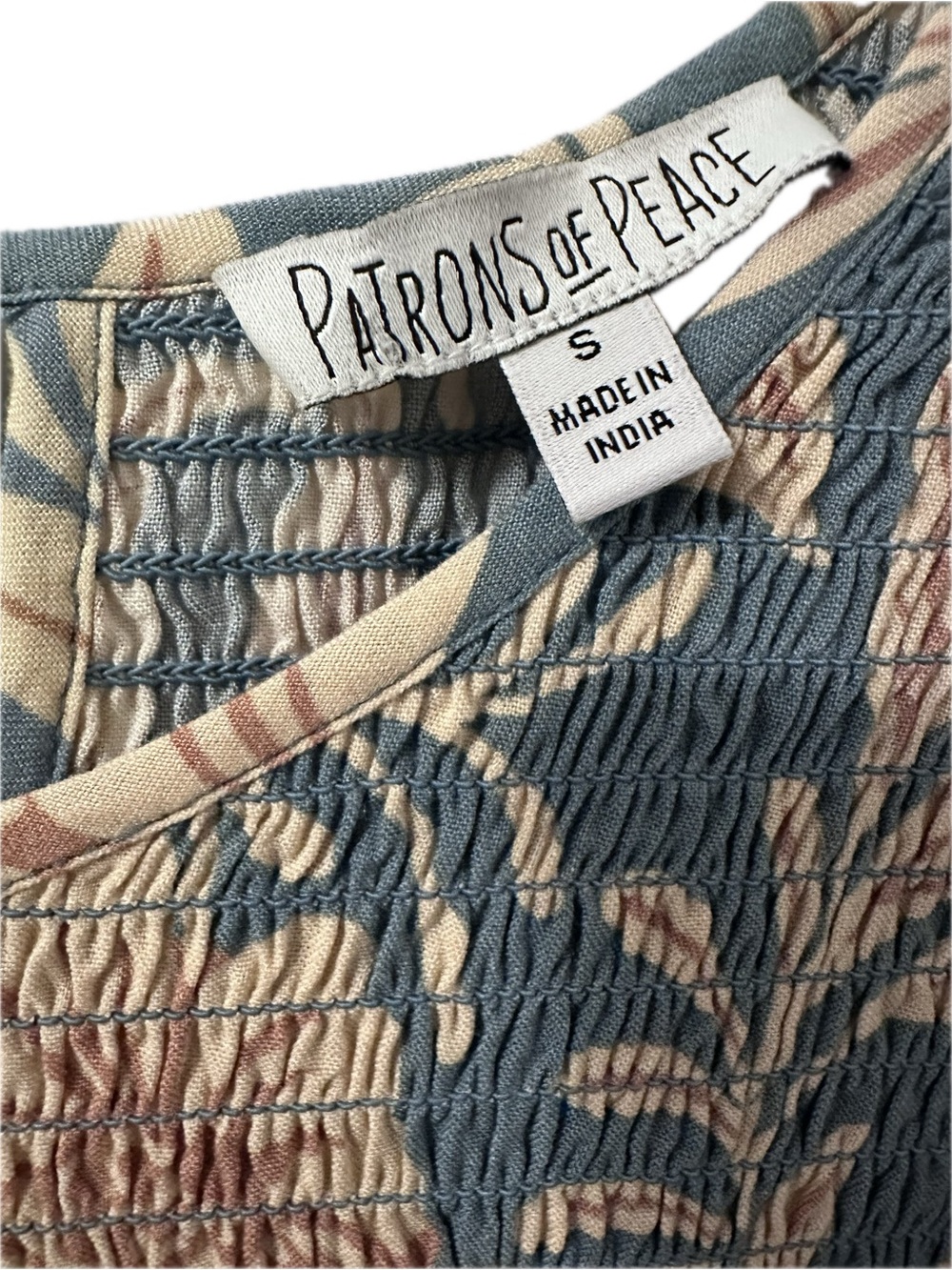 Patrons Of Peace El Mio Smocked Midi Dress - Picture 10 of 12
